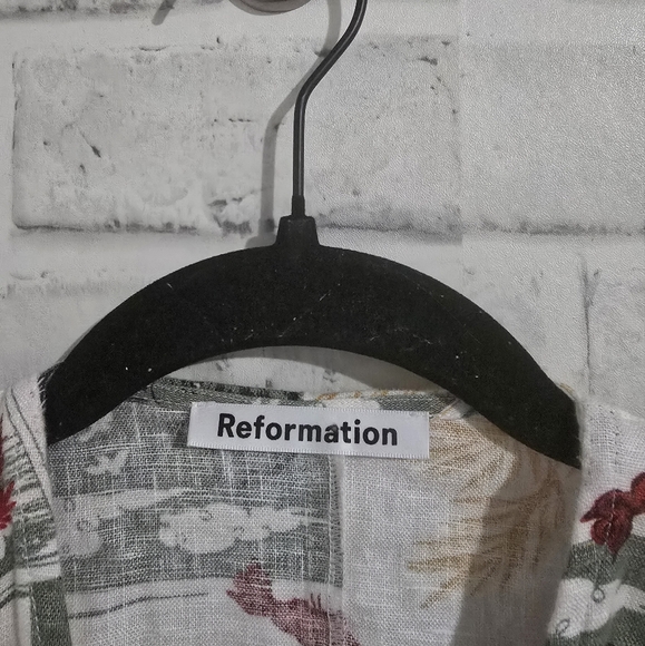 EUC Reformation Carmelo Mini Wrap Dress Vacaciones‎ Size XS - Picture 9 of 10